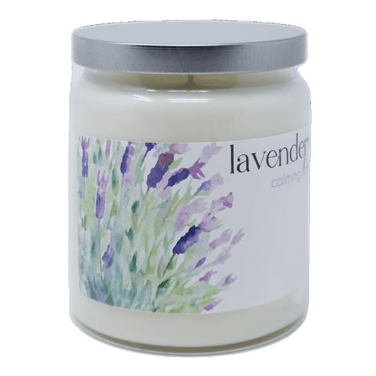 Lavender Vetiver - Candle - White Label