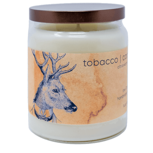 Tobacco Caramel - Candle - Bronze Label - the candle tailor